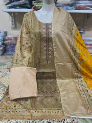 Embroided Lawn with Lawn Dupatta