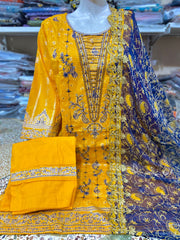 Elegant Lawn Neck Embroidered Collection - Perfect for Every Occasion