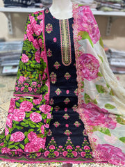 Elegant Lawn Neck Embroidered Collection - Perfect for Every Occasion