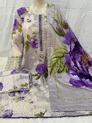 Premium Linen Embroidered Collection | Elegant Design & Full Set