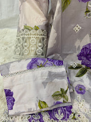 Premium Linen Embroidered Collection | Elegant Design & Full Set